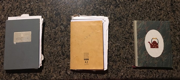 3 cookbooks 3 generations of women