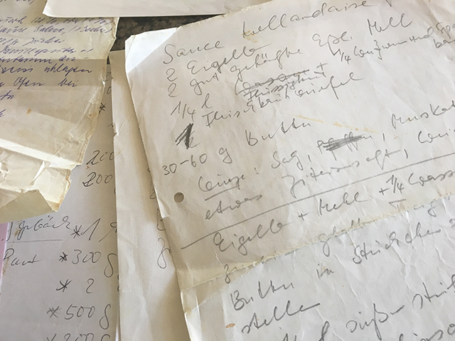 my grandmothers cookbook